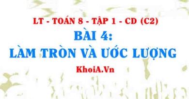 Cách làm tròn số với độ chính xác cho trước và cách ước lượng kết quả? Toán 7 bài 4 c2cd1
